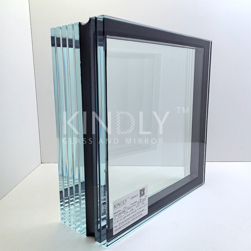 Multi-layer Tempered Laminated Insulated Glass Unit. 